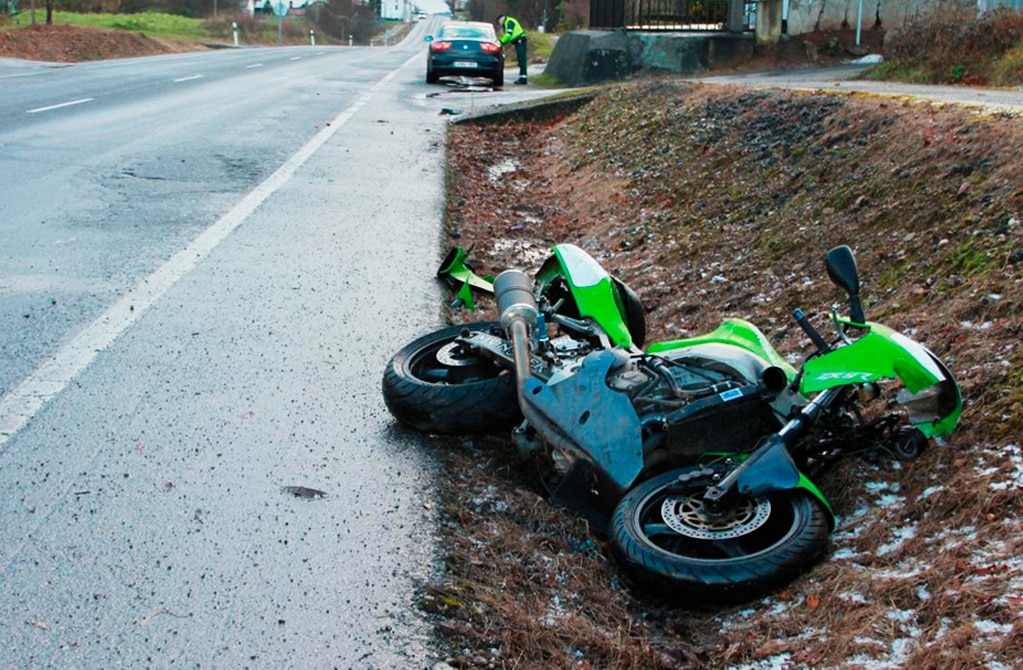 A la baja accidentes en moto