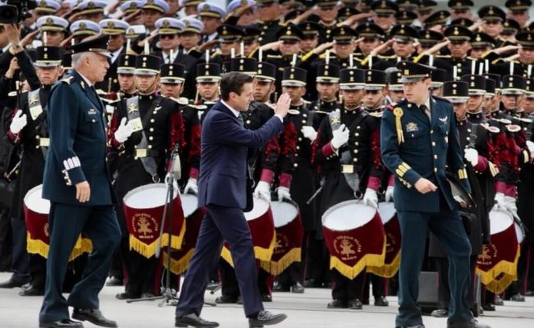 Enrique Peña Nieto agradece apoyo de Fuerzas Armadas en la elecciones. Foto: Lucía Godínez/EL UNIVERSAL