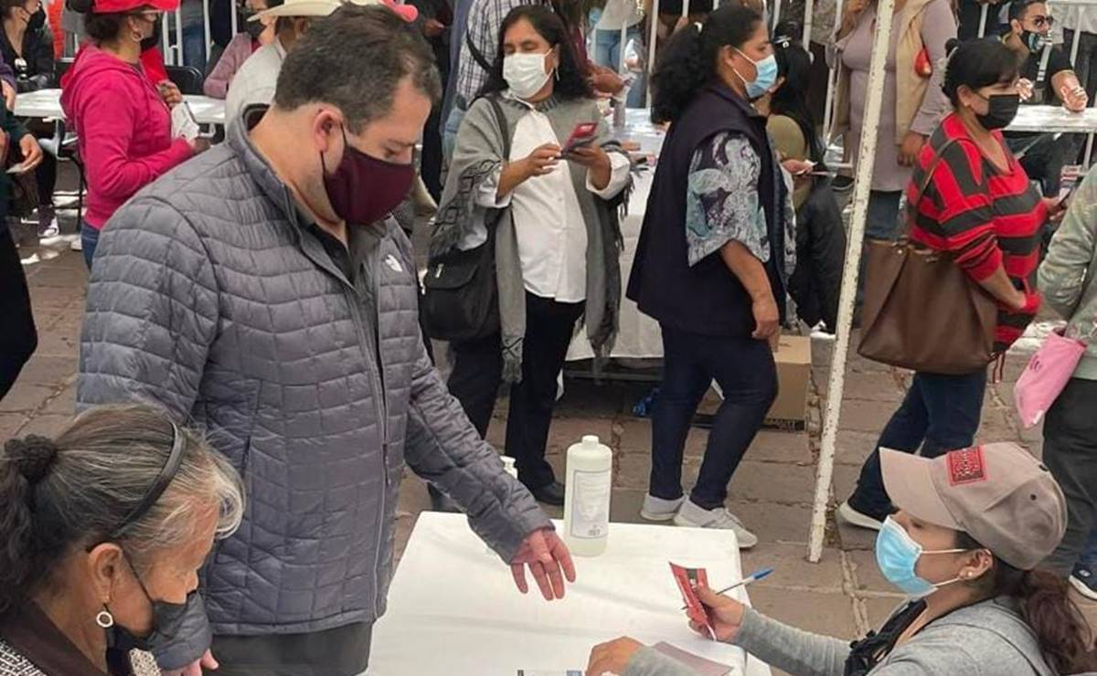 Legislador de Morena reporta "embarazo de urnas" en elección interna del partido en SLP