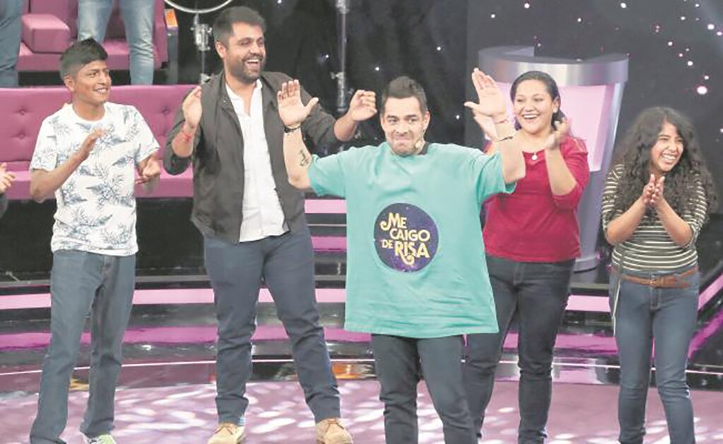 El actor habló sobre el tema en las grabaciones de Me caigo de risa. (ARIEL OJEDA. EL UNIVERSAL)