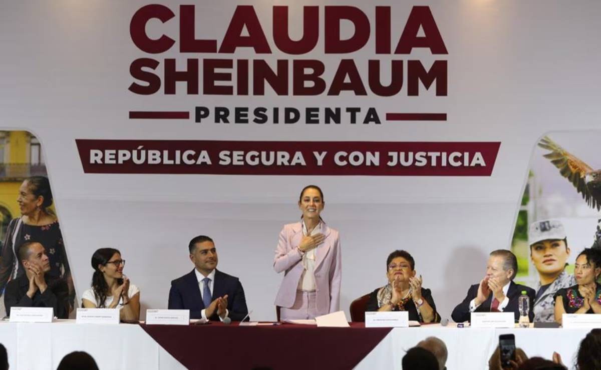 Claudia Sheinbaum presenta las "líneas generales de su estrategia de seguridad y justicia"