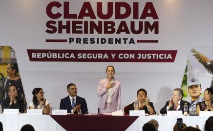 Claudia Sheinbaum presenta las "líneas generales de su estrategia de seguridad y justicia"