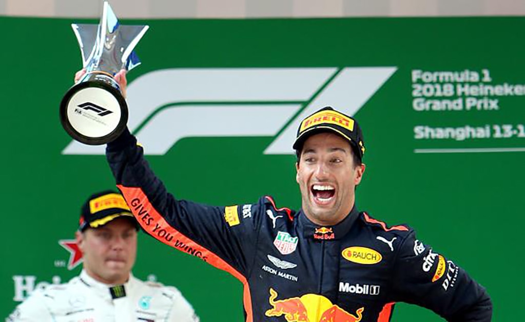 Daniel Ricciardo se lleva el Gran Premio de China
