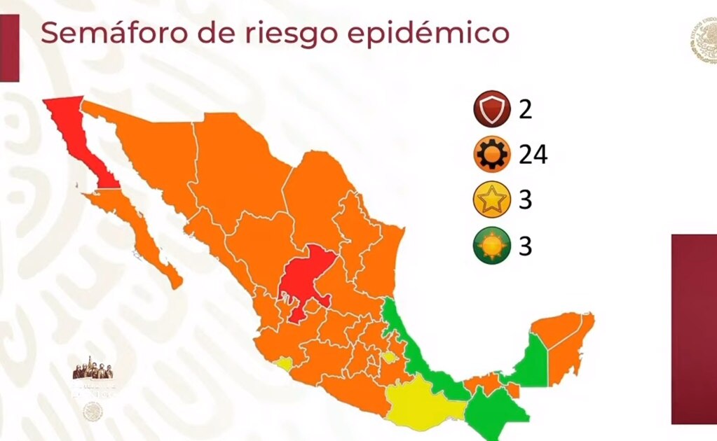 Ssa anuncia que San Luis Potosí permanece en semáforo naranja