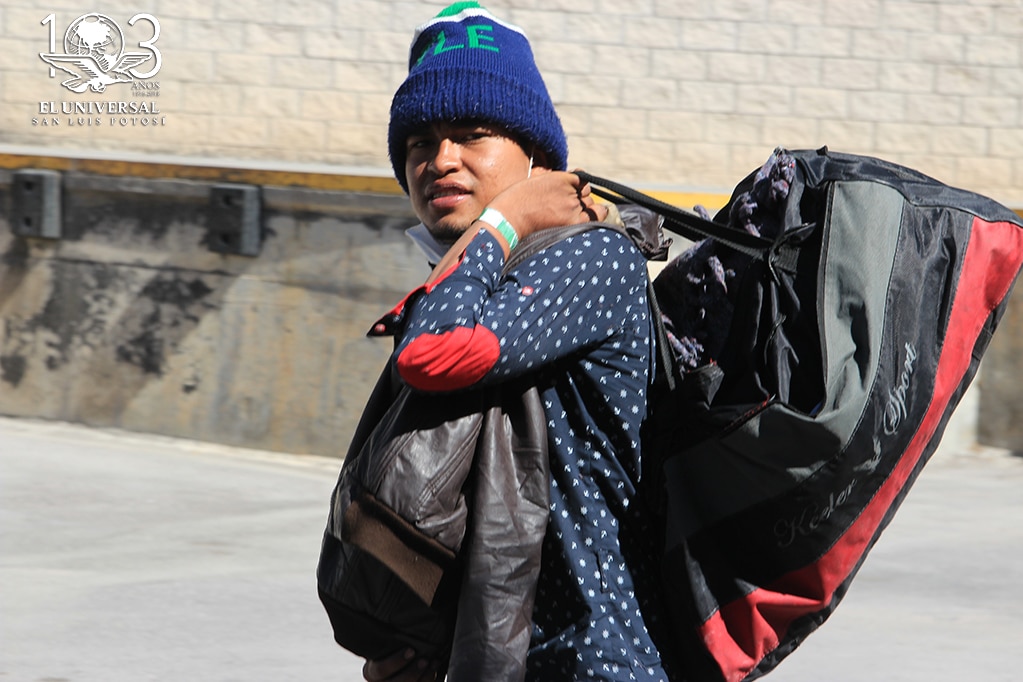 Al menos dos centenares de migrantes buscan condición de refugiados en SLP