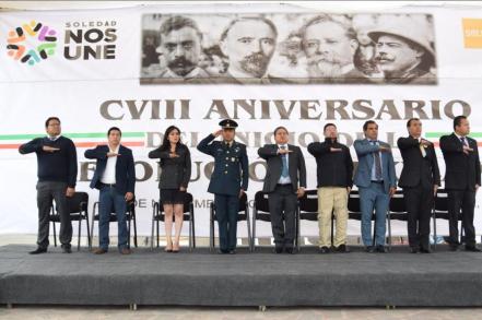 Soledad celebró tradicional desfile revolucionario