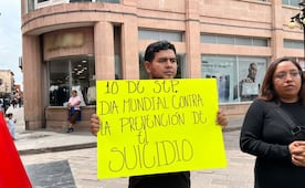 “No están solos”: Janet lleva a la plaza de Armas de SLP un mensaje de esperanza en el Día de la Prevención del Suicidio