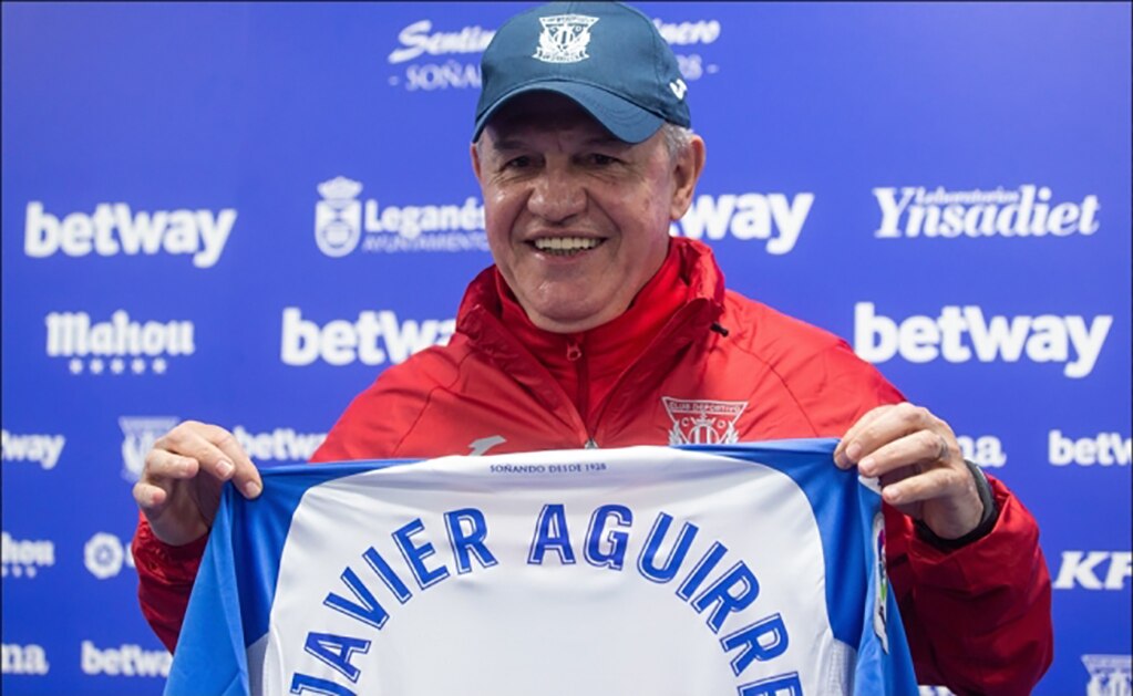 Javier Aguirre es presentado como director técnico del Leganés