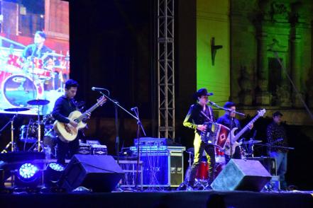 FENAE 2018 arranca con música de Los Halcones de San Luis