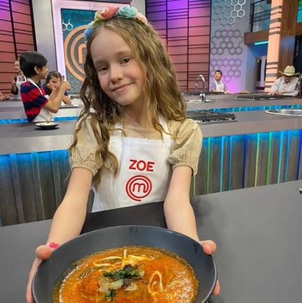 Masterchef Junior. Zoe, la pequeña potosina de 8 años que fue eliminada esta semana