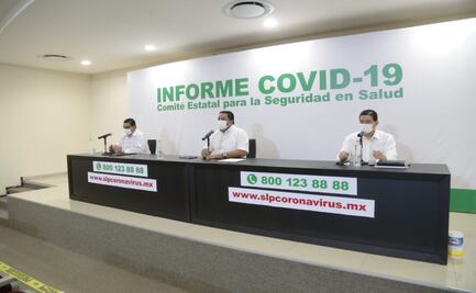 Registra SLP ocho contagios por Covid-19 en las últimas 24 horas