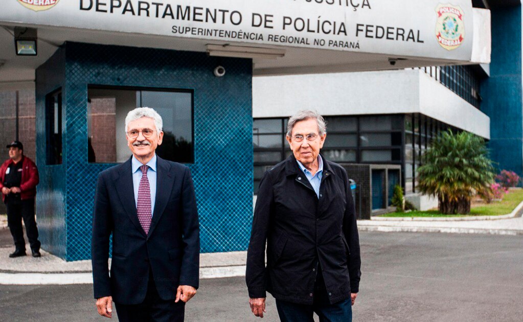 Cuauhtémoc Cárdenas visita a Lula da Silva en prisión