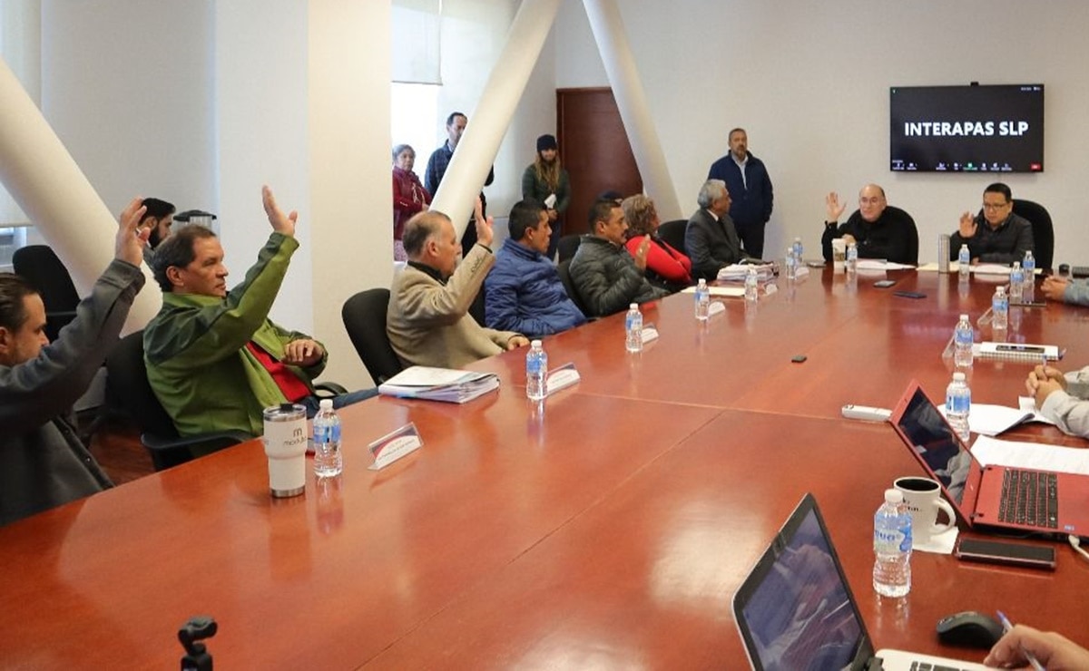 Junta de Gobierno de Interapas en SLP