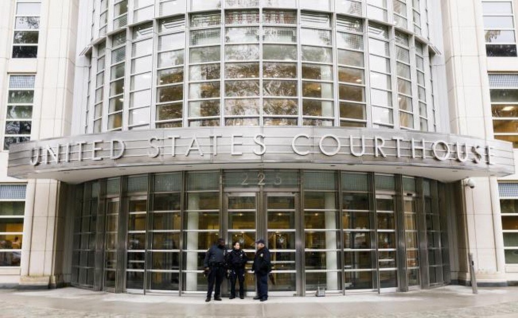 Corte federal de Nueva York, en Brooklyn. Foto: EFE