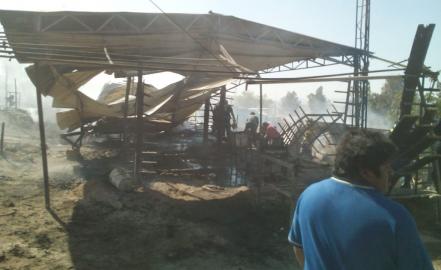 Se registra explosión en Chimalhuacán