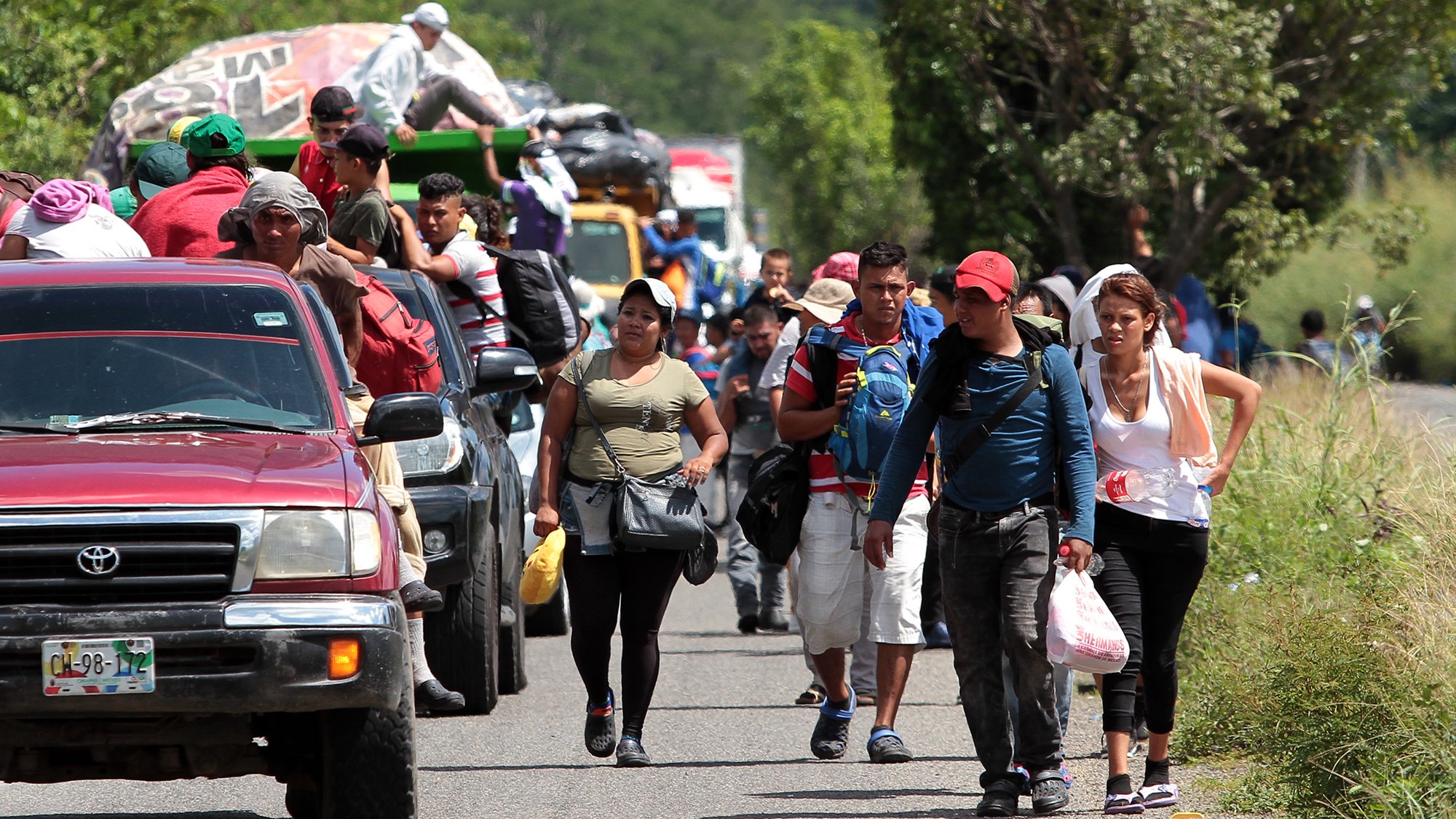Poco probable que Caravana Migrante pase por SLP: IMEI