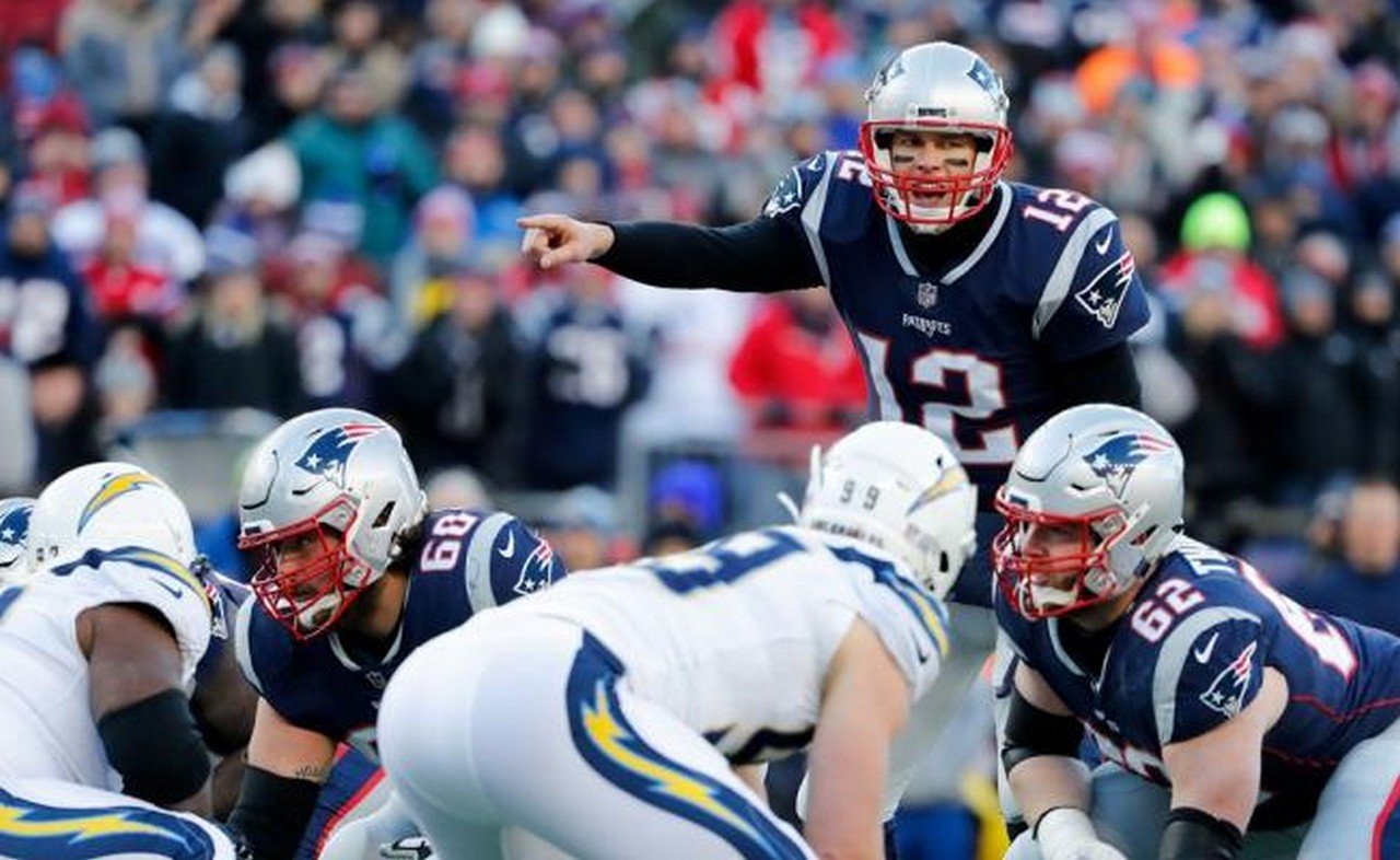 Tom Brady comanda a los Patriots. Foto: Reuters