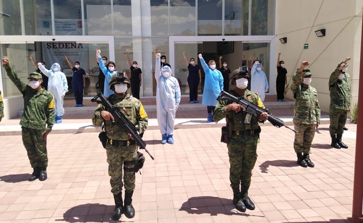 Extienden contratos a personal médico en SLP por contingencia de Covid-19 