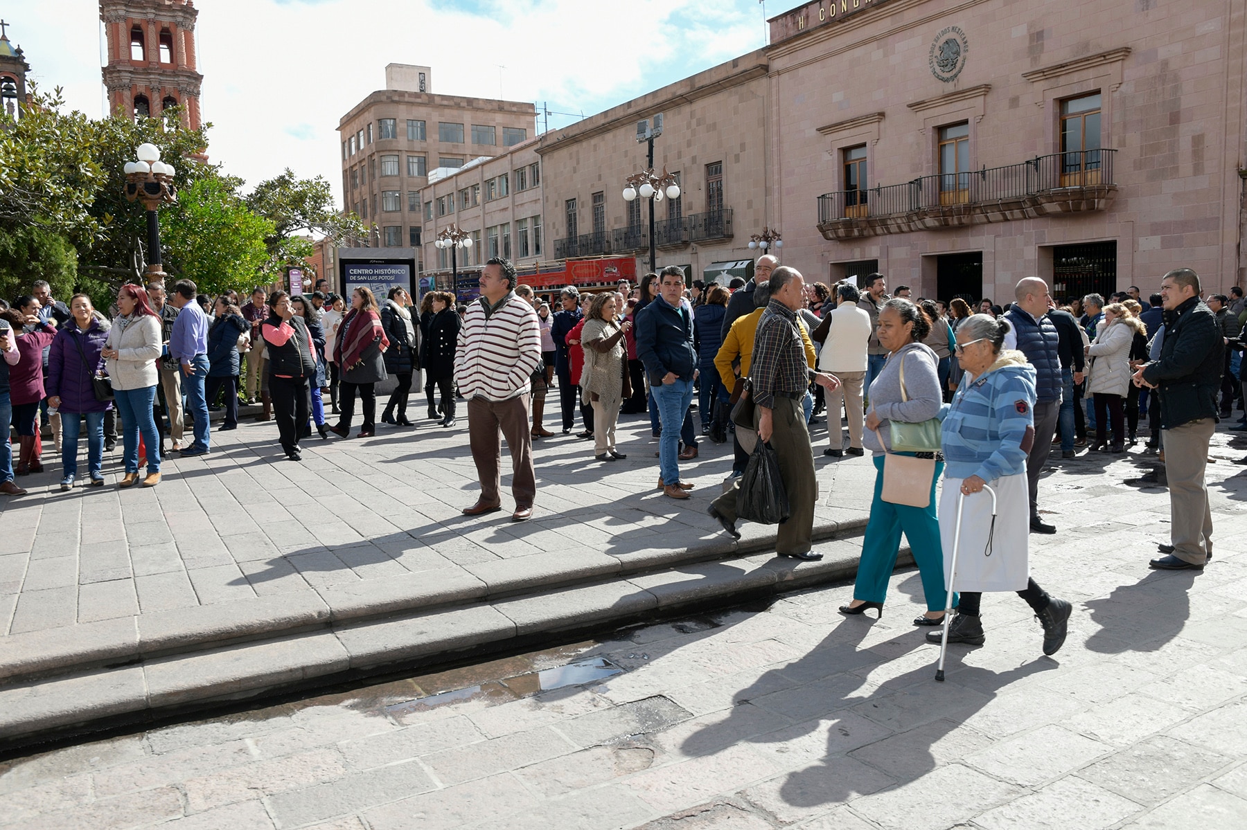 SLP participa en primer macrosimulacro del año