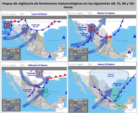 Continuarán rachas de viento superiores a 50 km/h en regiones de SLP 