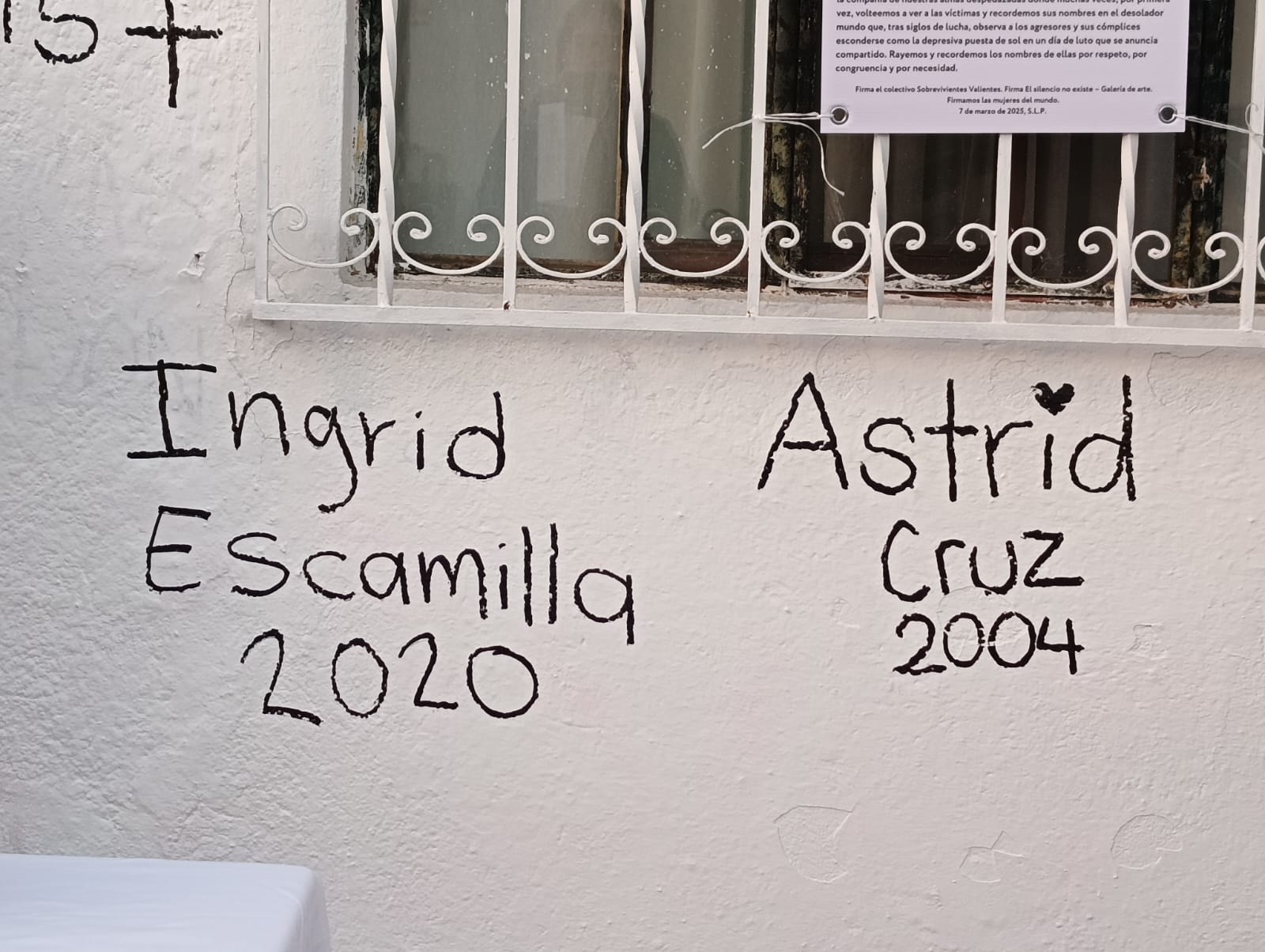 Recuerdan a víctimas de feminicidio en SLP