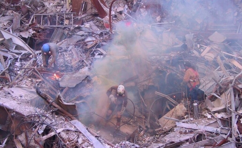 Ataques del 11-S: las fotos inéditas encontradas en un viejo CD