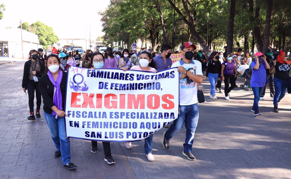 Llama Amnistía Internacional a Congreso de SLP a crear Fiscalía Especializada en Feminicidios. Fotos: Fabiola Juárez