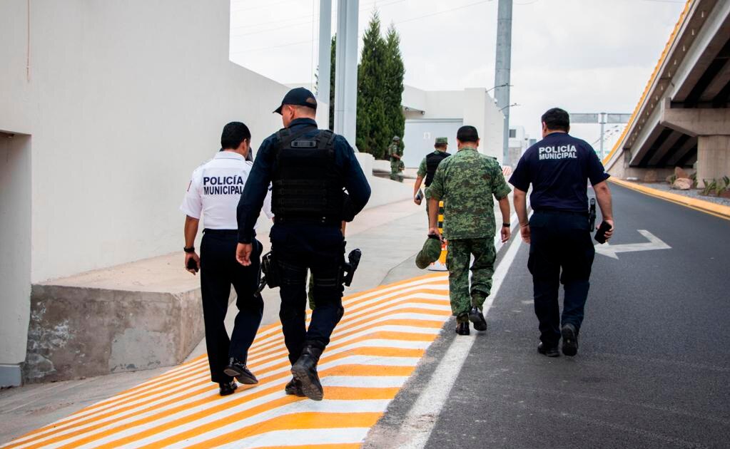 Policía Municipal en coordinación con Guardia Nacional