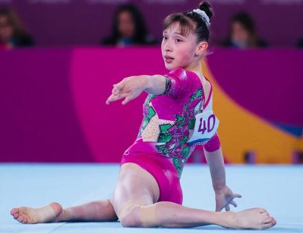 Paulina Campos, historia de lucha y tenacidad de gimnasta potosina que busca un boleto a Tokio 2021