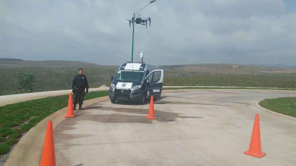 Drones monitorean presa San José