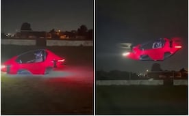 Captan a potosino "volando"; sorprende VIDEO de dron tripulado en SLP 