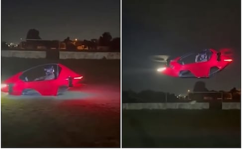 Captan a potosino "volando"; sorprende VIDEO de dron tripulado en SLP 