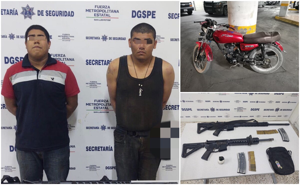 Detienen a 2 jóvenes de 22 años en Moctezuma; son considerados objetivos criminales