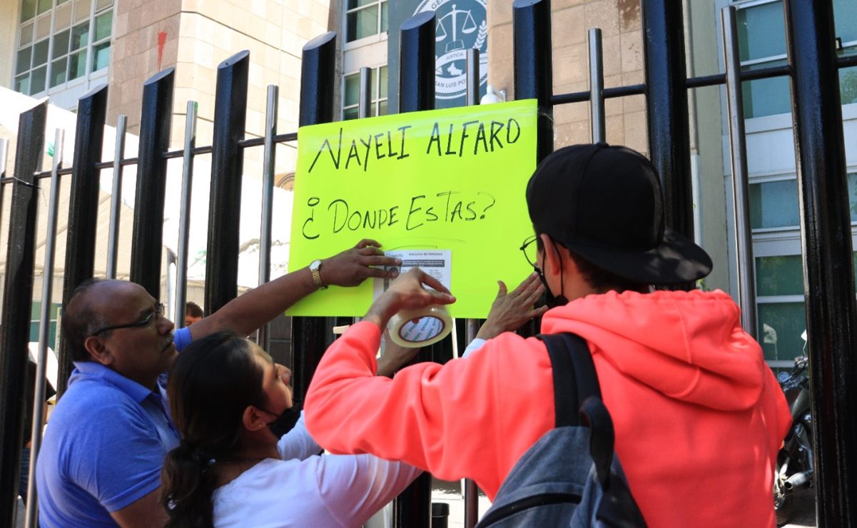 Con binomios caninos y sobrevuelos en capital de SLP, buscan a Nayeli Alfaro 