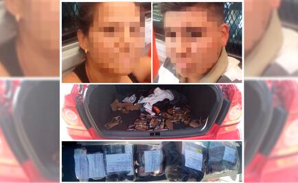 Aseguran a dos personas, se les relaciona con varios robos