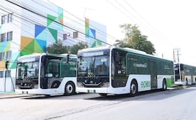 ¡Transporte público gratis y al Aeropuerto de SLP! Se inaugura la línea 5 de MetroRed en Soledad