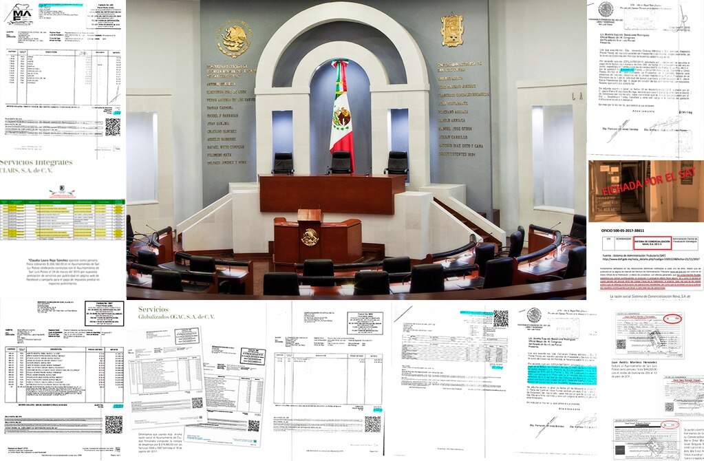 Estas empresas fantasma facturaron a diputados más de 25 mdp