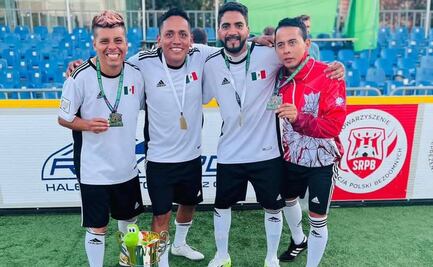 ¡Orgullo potosino! Equipo de futbol triunfa en Polonia; "los sueños sí se cumplen"