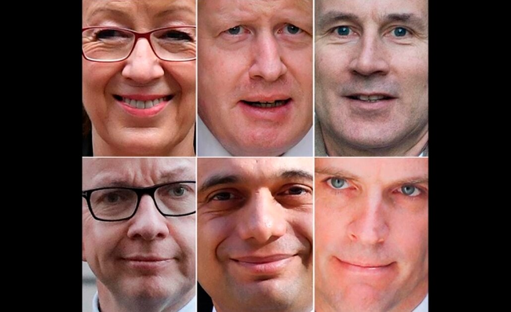 Ellos son los candidatos para reemplazar a Theresa May
