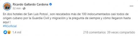 Rescatan a 100 migrantes en la zona metropolitana de San Luis Potosí 
