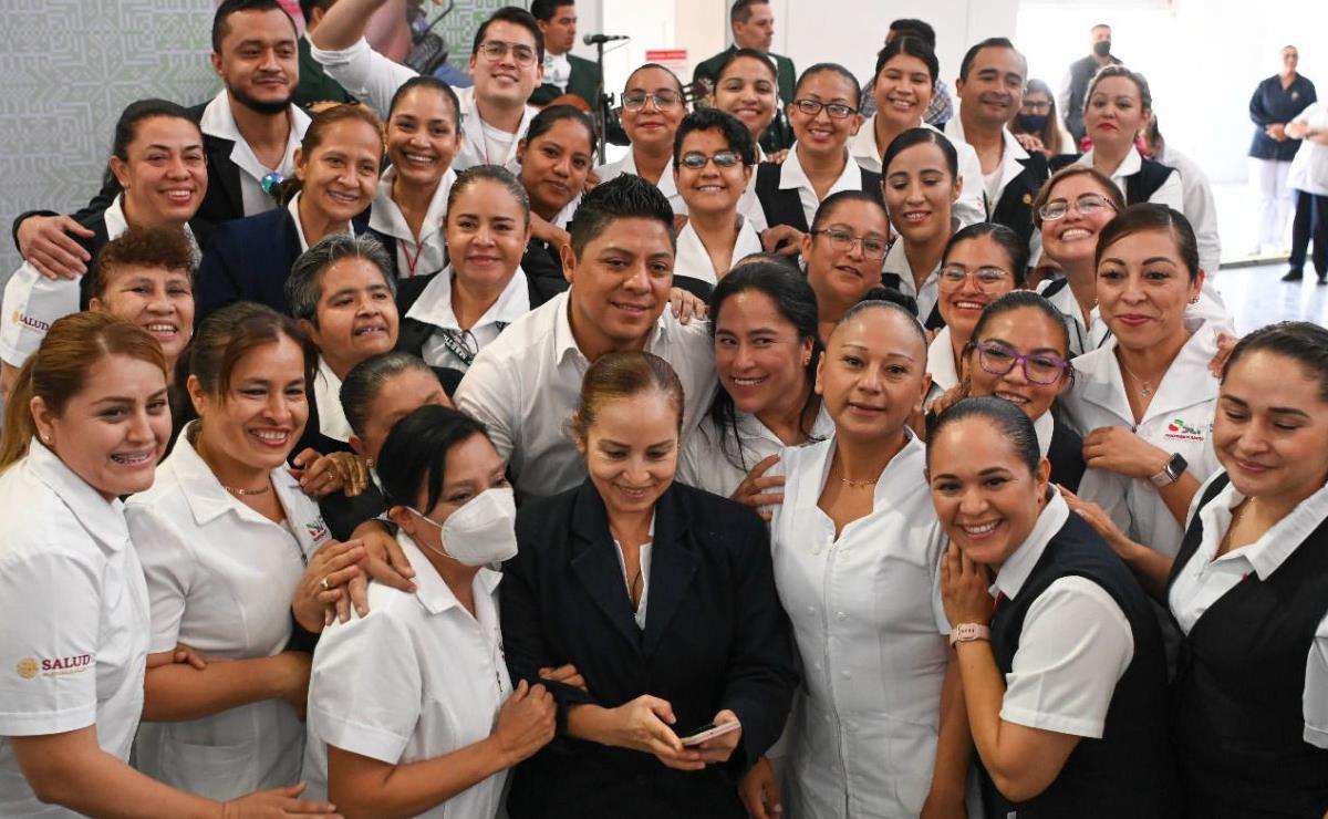Va SLP por justicia real para médicos y enfermeras; Gallardo anuncia equipamiento y seguridad laboral