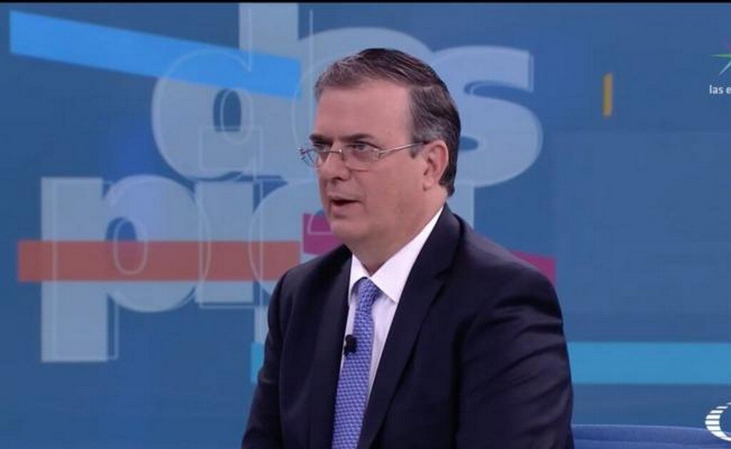 Marcelo Ebrard Casaubón, propuesto por Andrés Manuel López Obrador como próximo secretario de Relaciones Exteriores. Foto: @NTelevisa_com