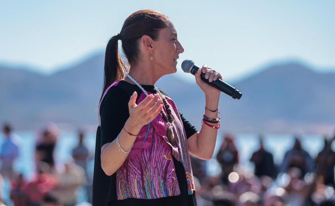 Claudia Sheinbaum en SLP