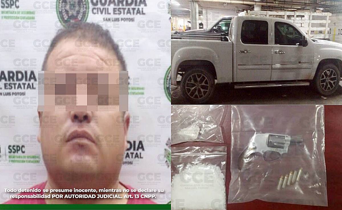 Cae en Soledad un presunto objetivo criminal vinculado a una organización generadora de violencia en SLP