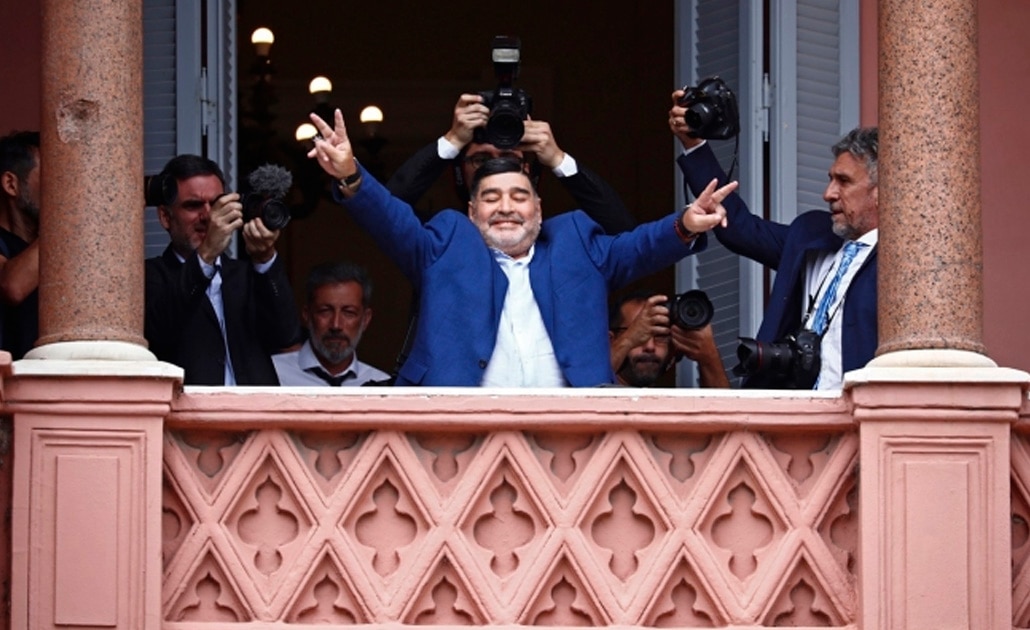 Maradona, candidato a dirigir a la selección de Venezuela