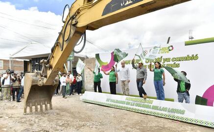 Inicia Gallardo nueva intervención de calles en la periferia de la capital de SLP para enfrentar rezago social
