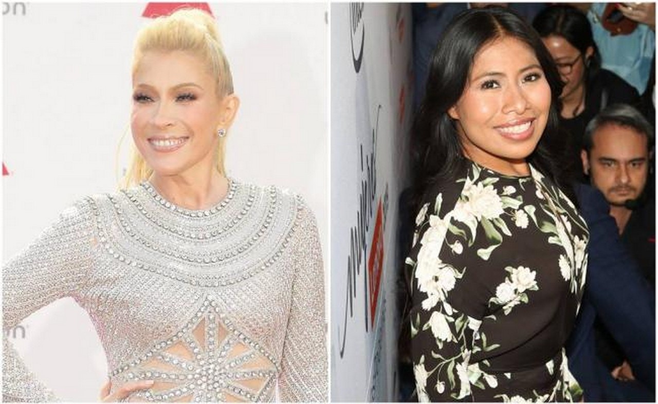 Yuri y Yalitza Aparicio. Foto: Archivo