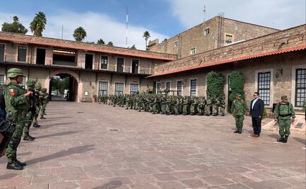 Despliegan 750 elementos del Ejército y Guardia Nacional para labores de seguridad en SLP