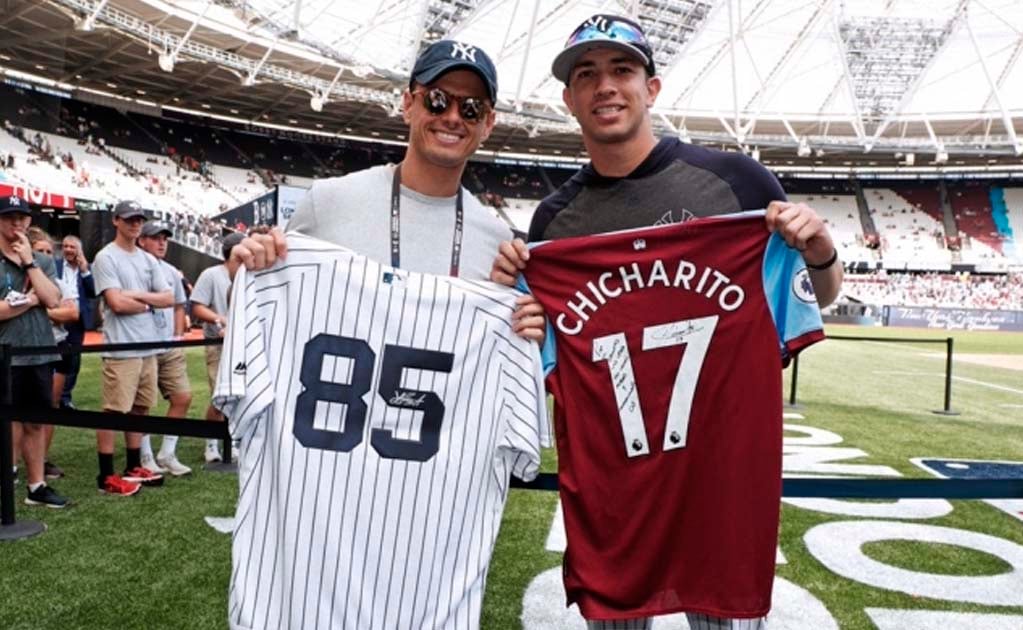 Sin futuro claro, "Chicharito" visita la London Series