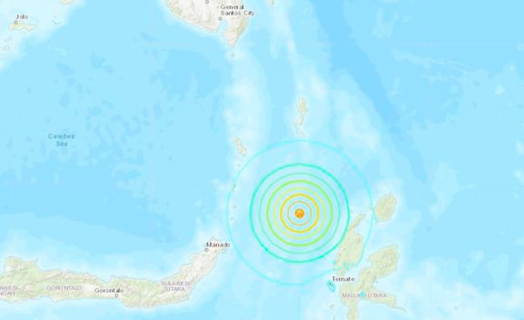 Registran sismo de 6.6 de magnitud en Indonesia; descartan alerta de tsunami